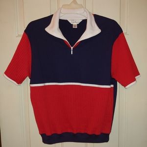 Retro Quarter Zip